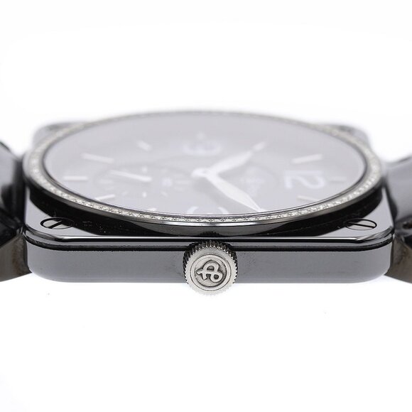 Bell&Ross BRS-98-BCS Diamond Bezel black Dial Quartz Ladies Watch_899160 - Picture 5 of 6
